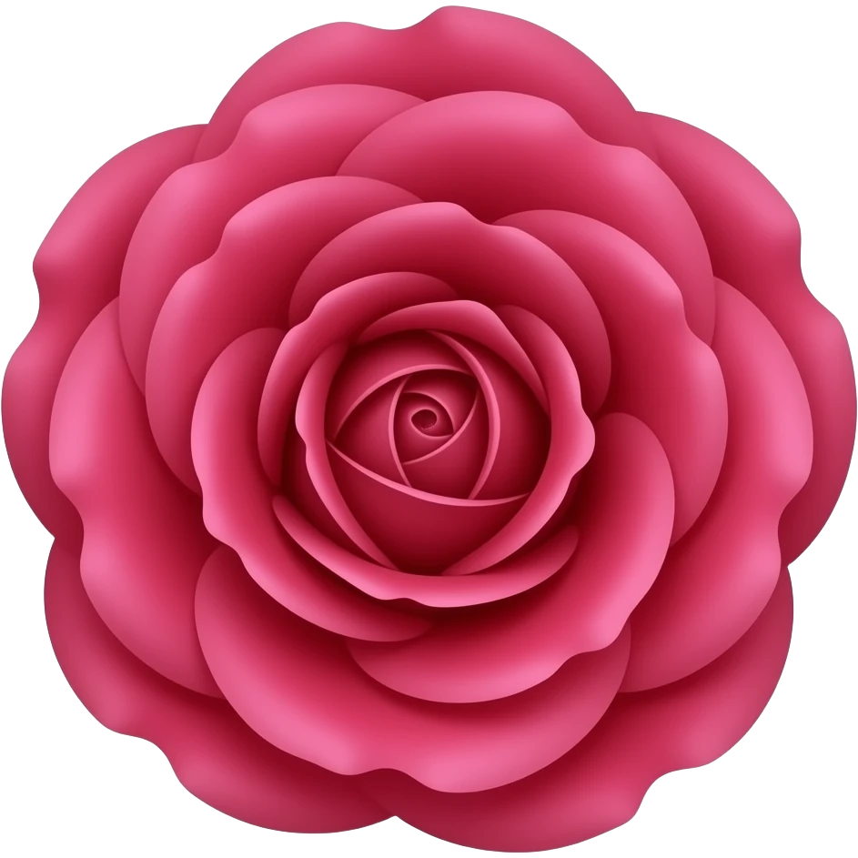 Vivid red‑raspberry rose, subtle pink edge on petals, Baronesse by ...