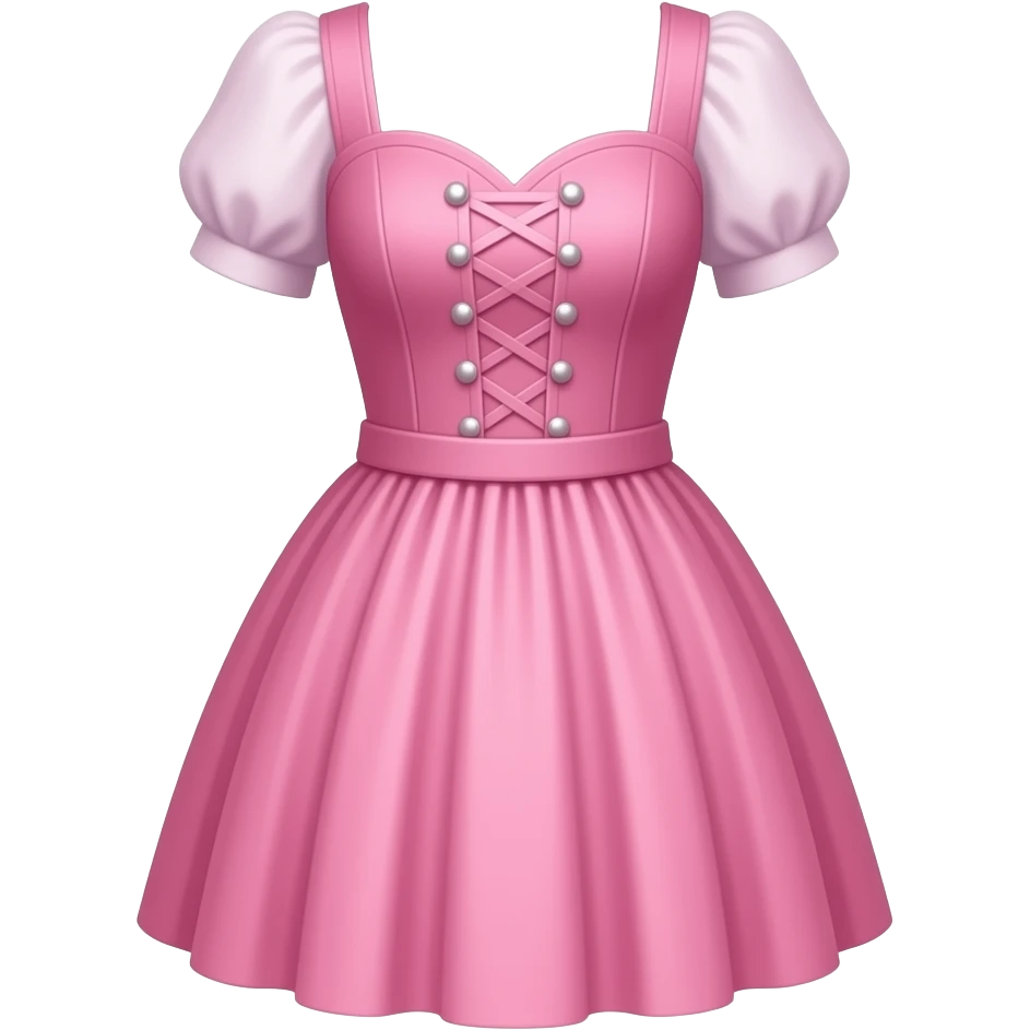 pink dress emoji