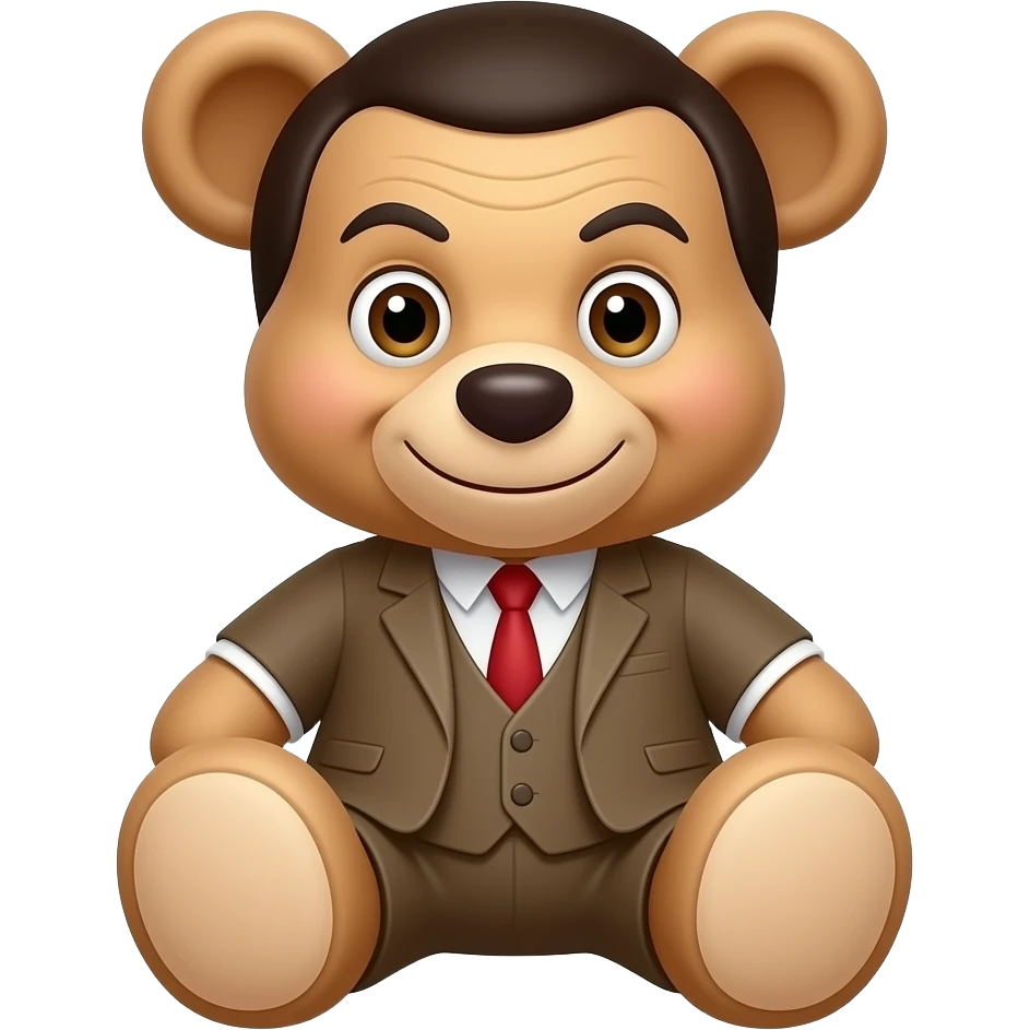 Mr.Bean teddy emoji