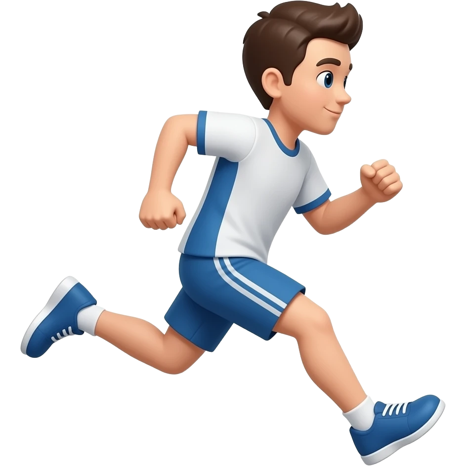 running emoji