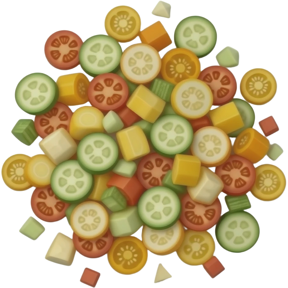 chopped vegetables emoji