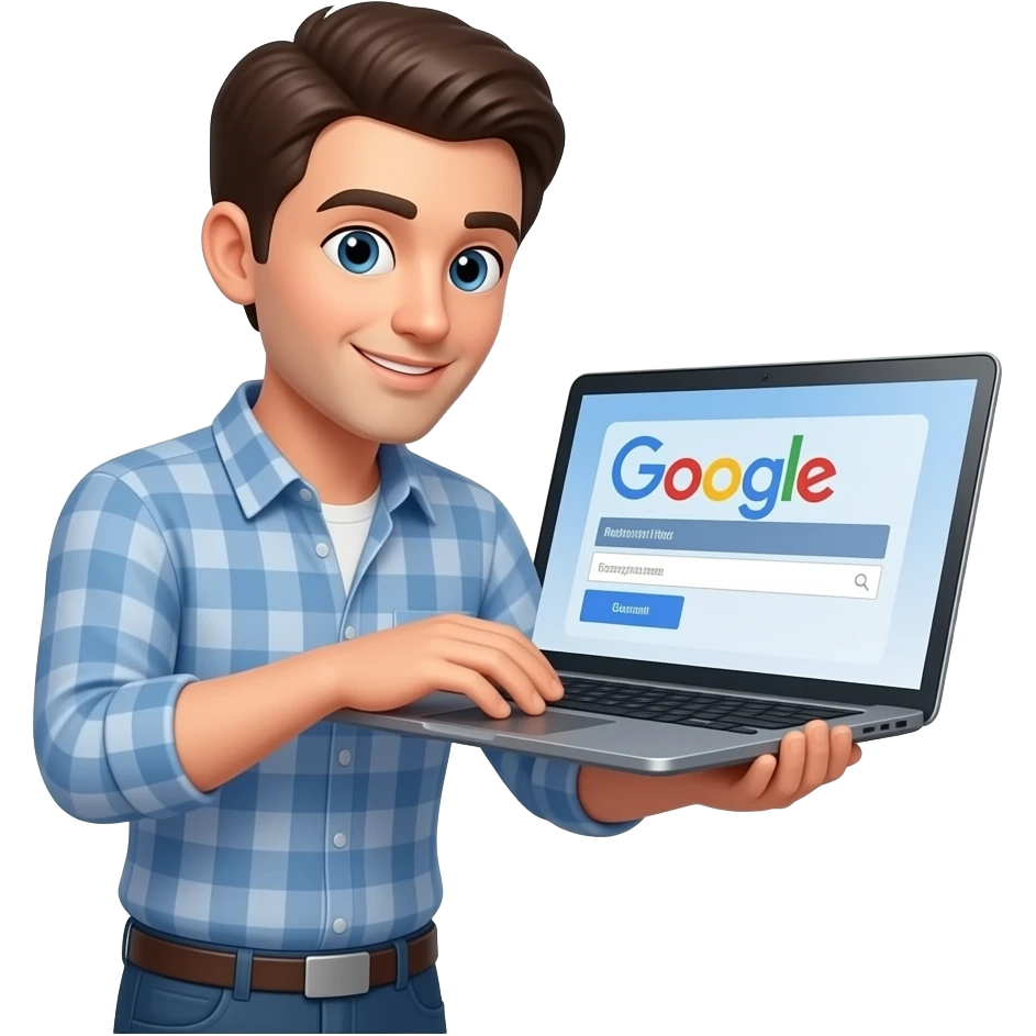 на ноутбуке заполняется гугл формаэ emoji