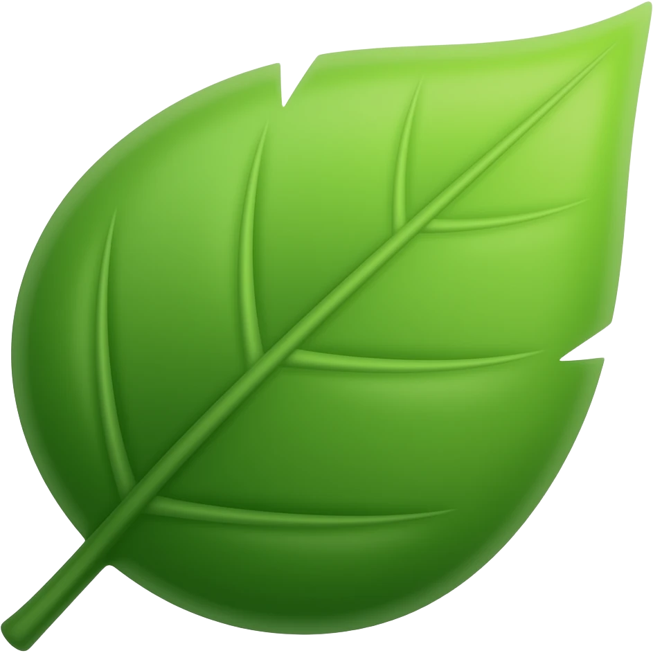 Leaf emoji