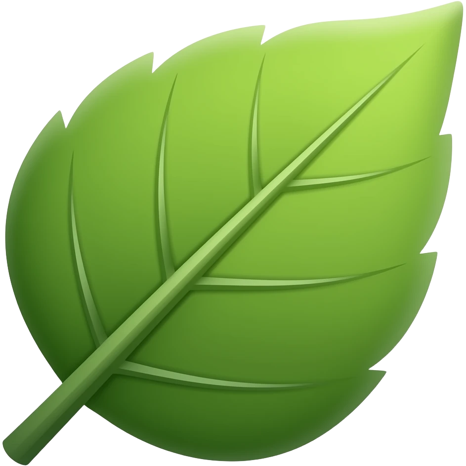 Leaf emoji