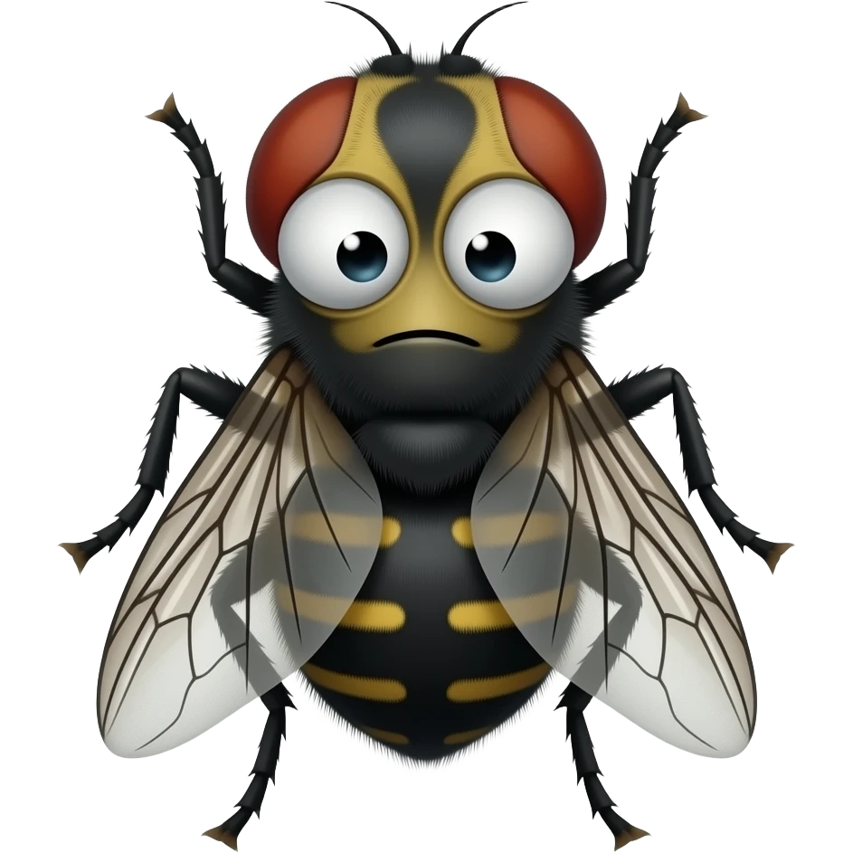 ذبابة  قبيحة emoji