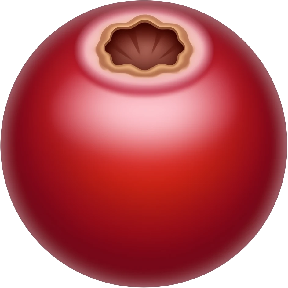 Cranberry emoji