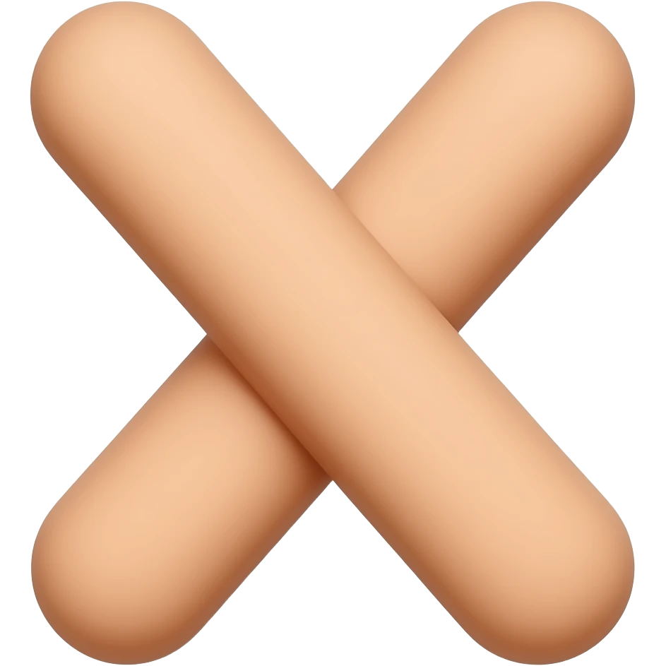 hand x emoji