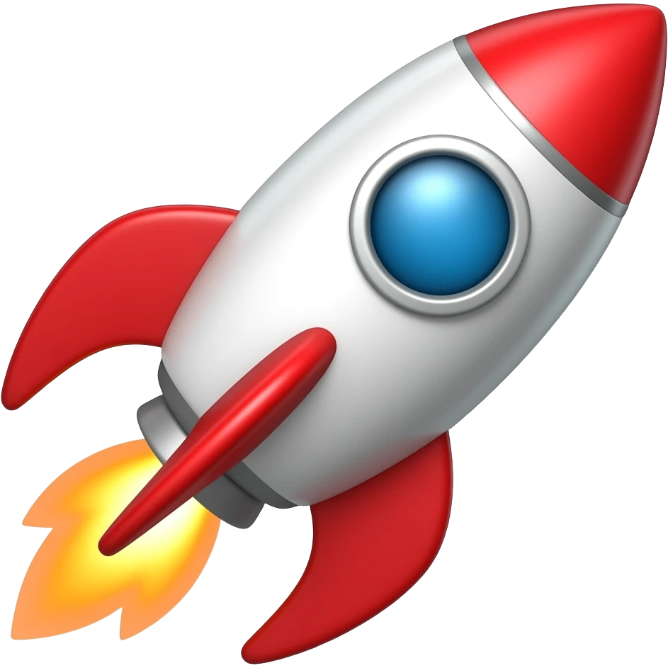 ROCKET emoji