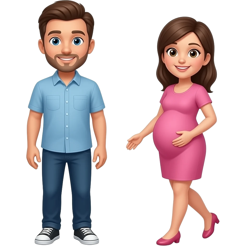 A guy emoji standing still while girl emoji walks towards him then a ...