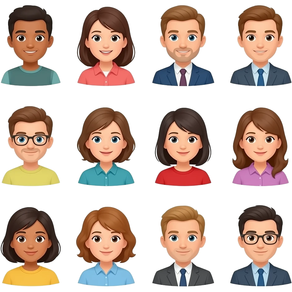 mutiplable people emoji