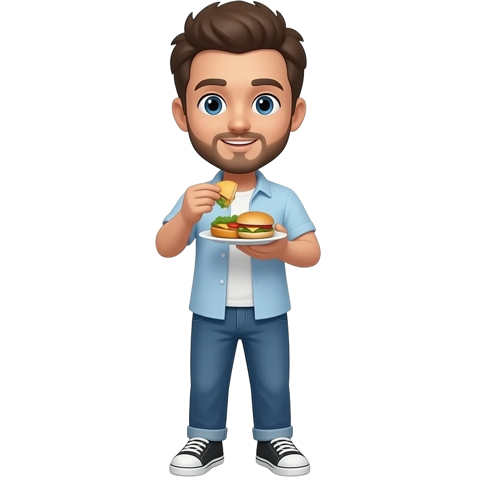 Челобек начу кушет еду emoji