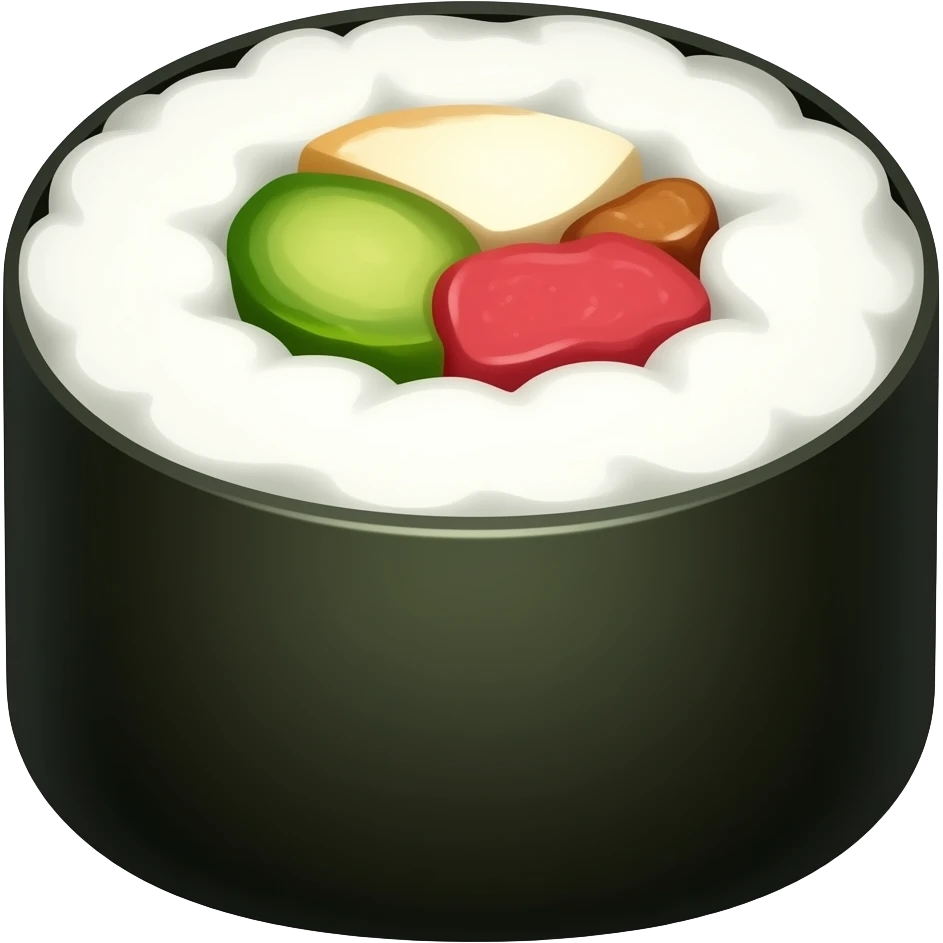 Keto kimbap emoji