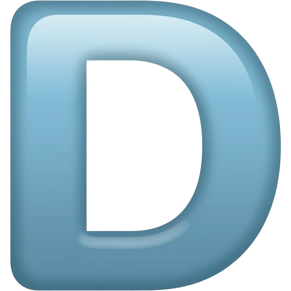 D emoji