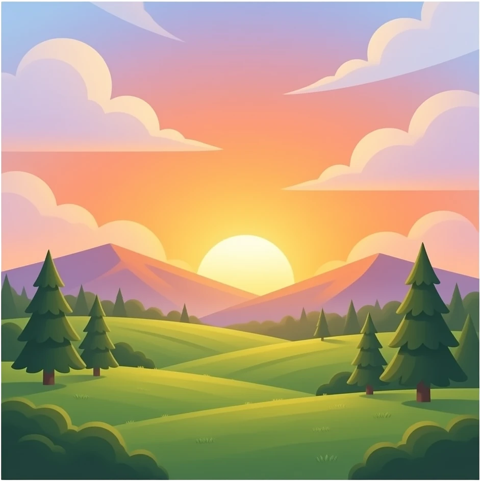 sunset emoji