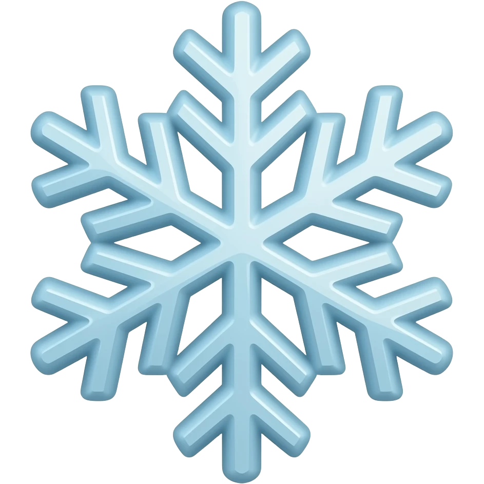 snowflake emoji