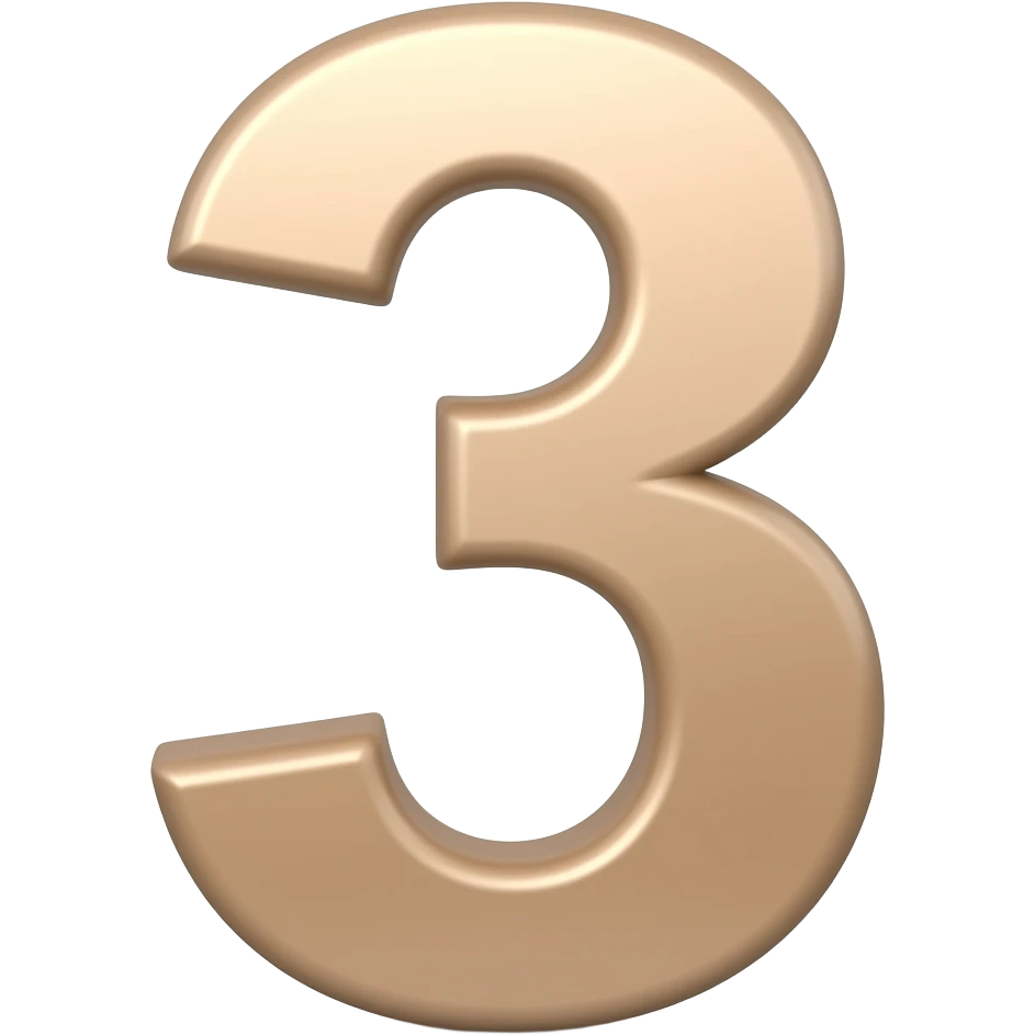 numero 3 emoji