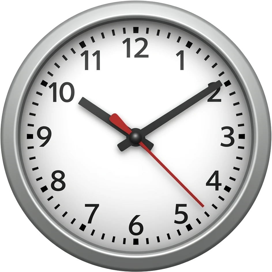 clock time 7 emoji