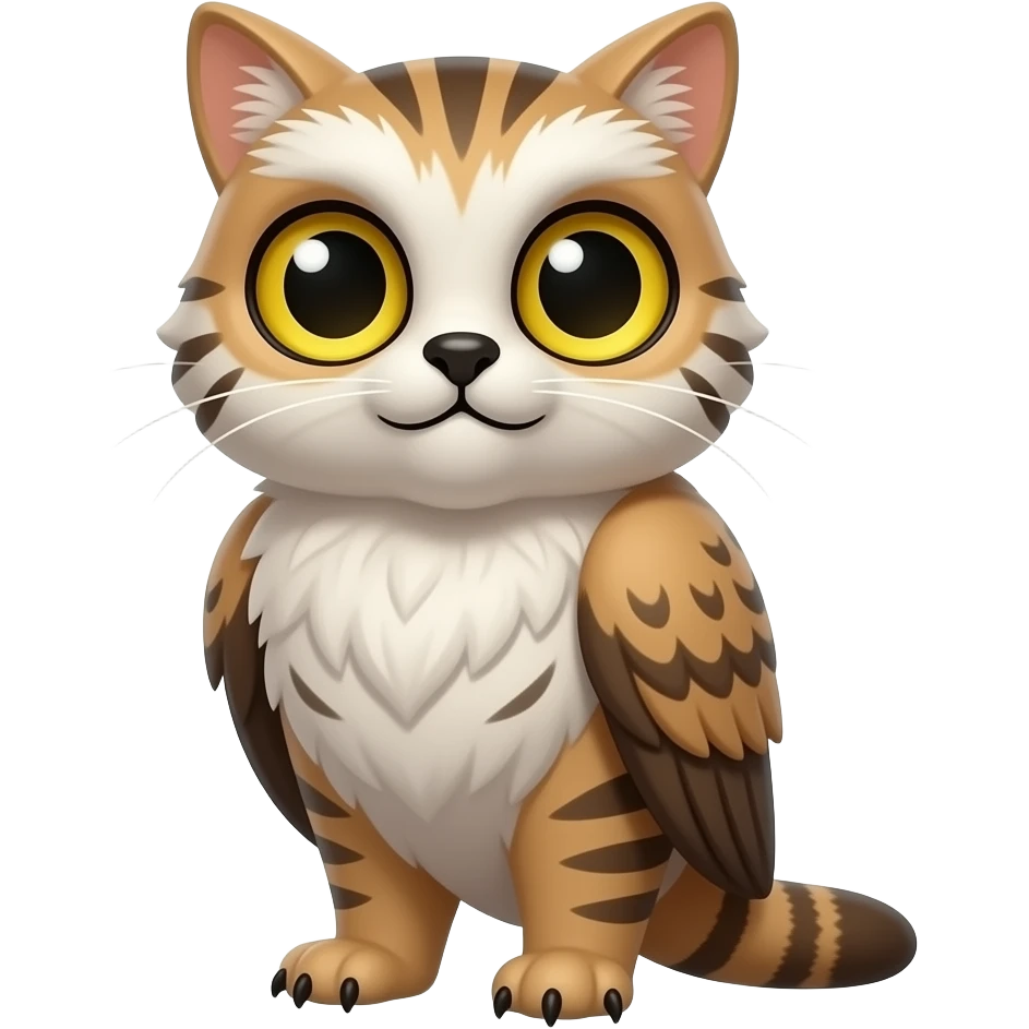 cat owl emoji
