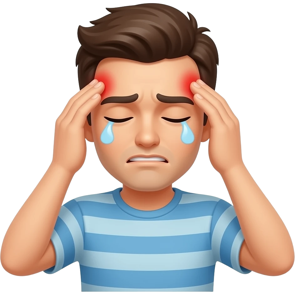 migraine emoji