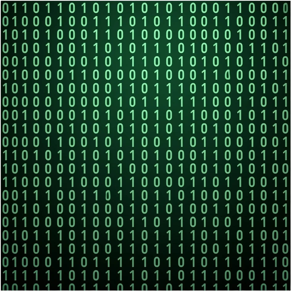 digital rain matrix minimal emoji