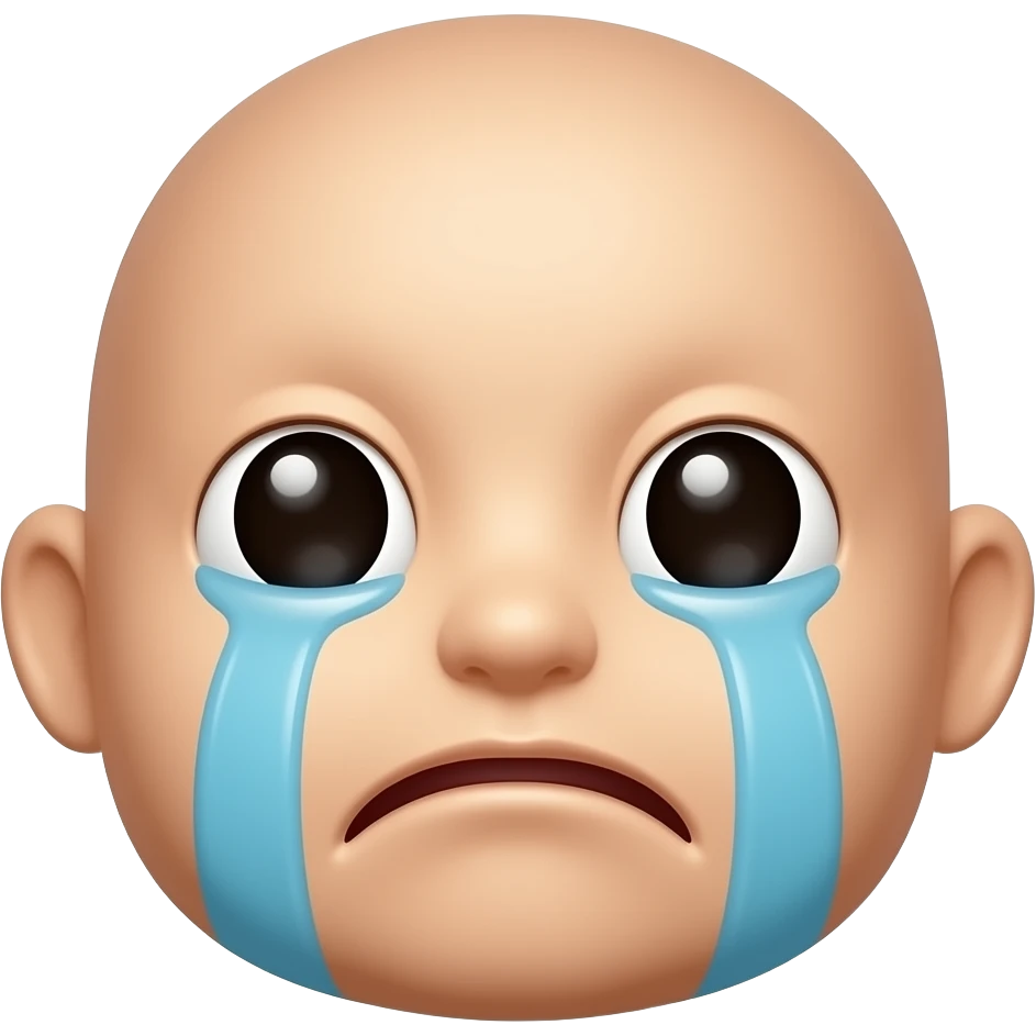 crying face emoji