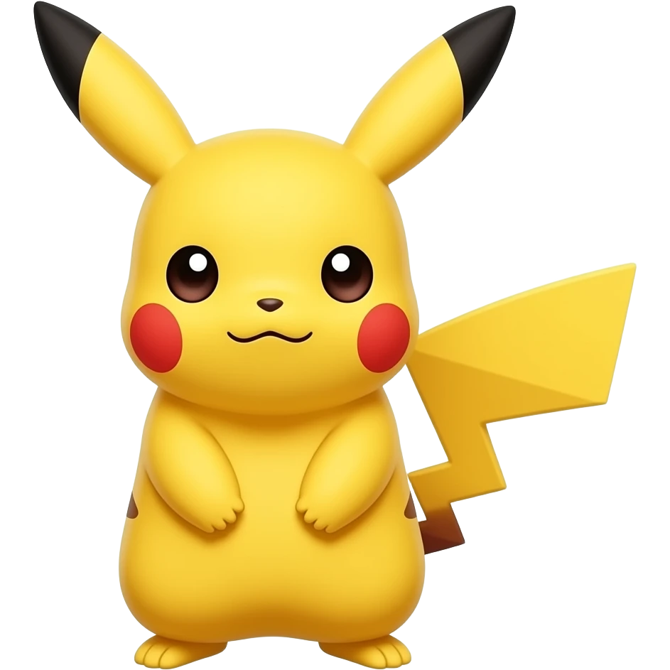 Cute Pikachu saying sorry emoji