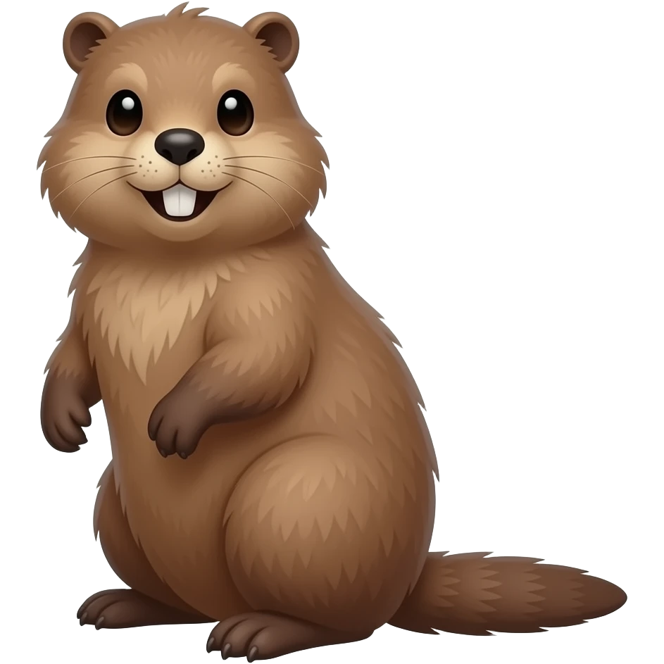 beaver emoji
