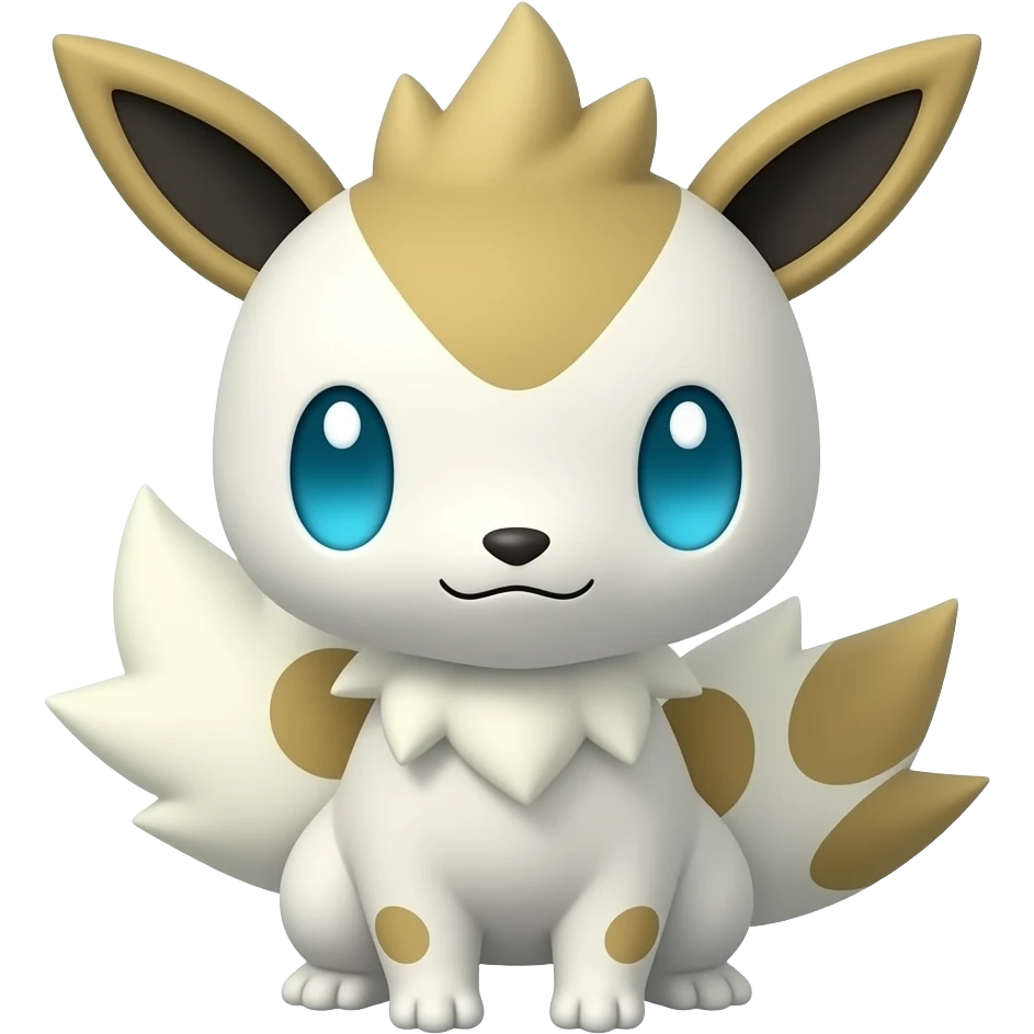 Plusle-Bunnelby-fusion, full body emoji
