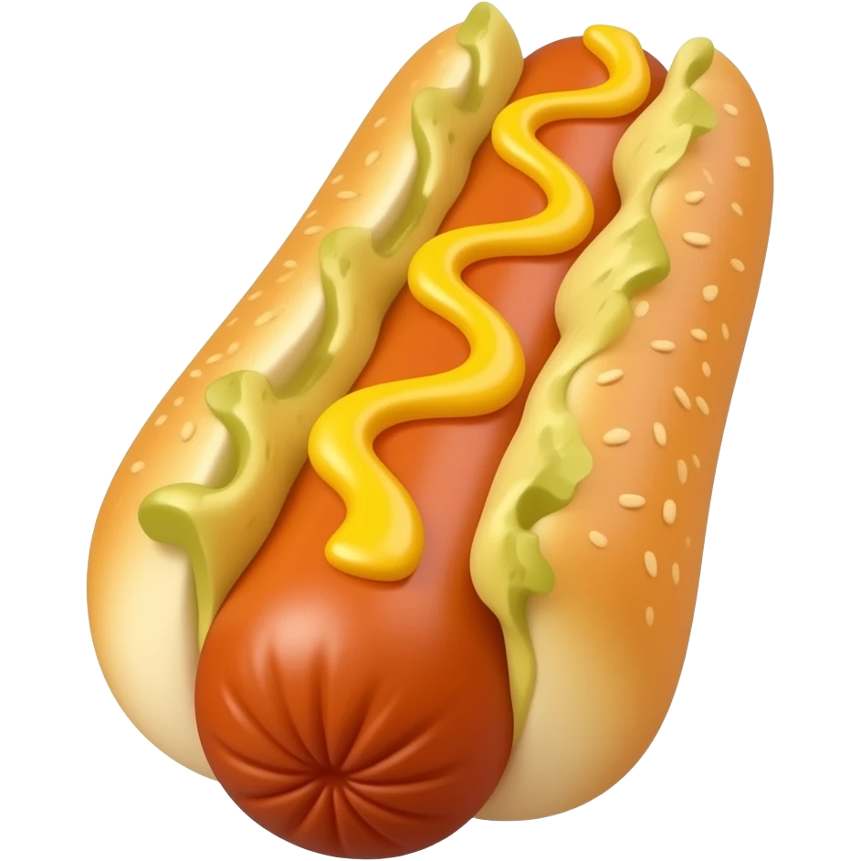 Hot dog buns looking like rectums emoji
