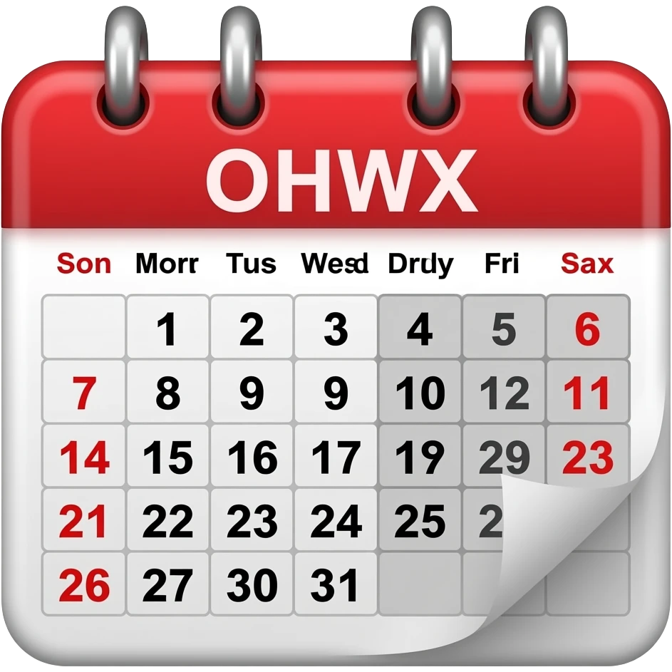 calendar emoji