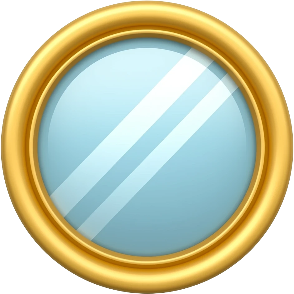Mirror emoji