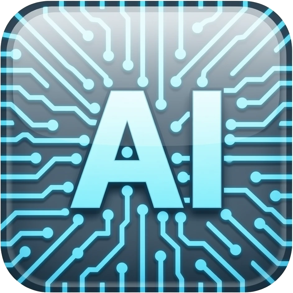 An emoji for AI, by the word AI emoji