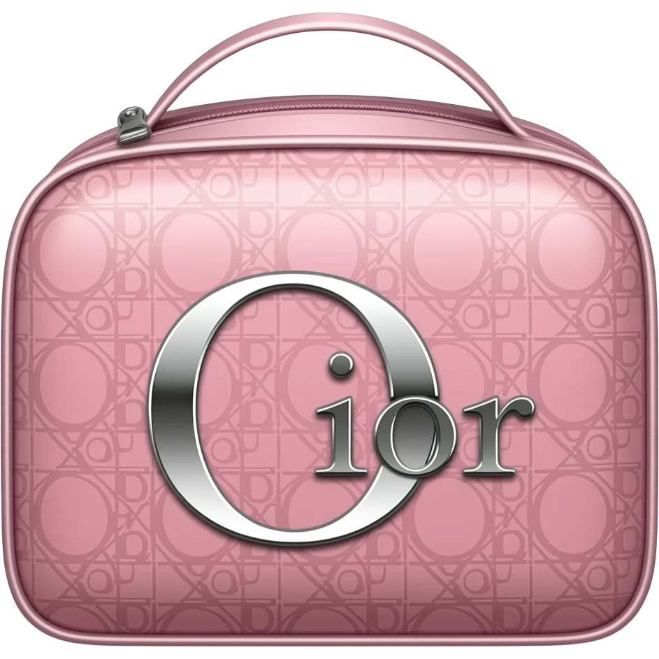 dior makeup bag emoji