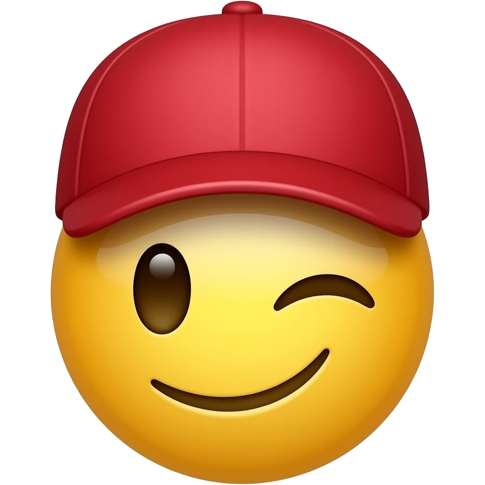 😉 Kappe comic emoji