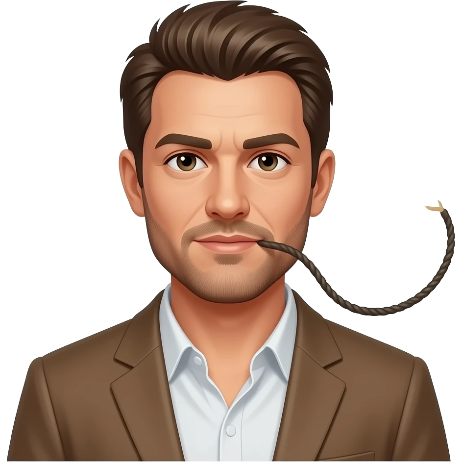 Mann mit peitsche emoji