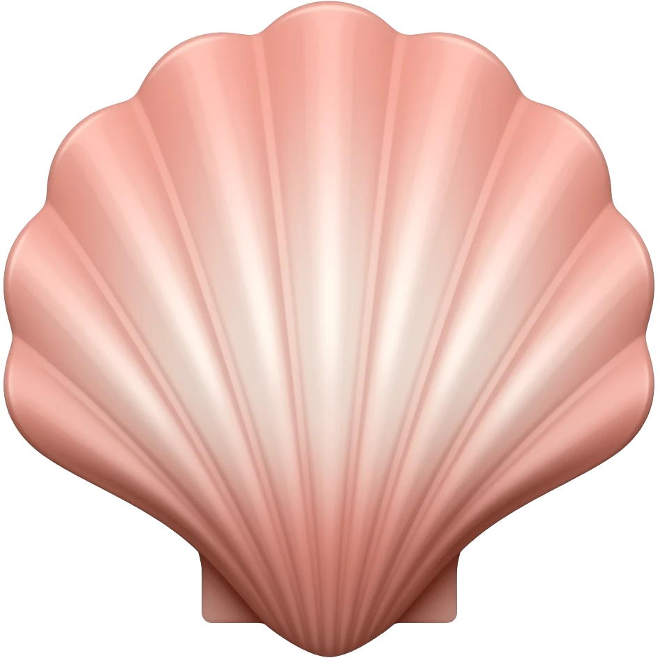 Concha rosa emoji