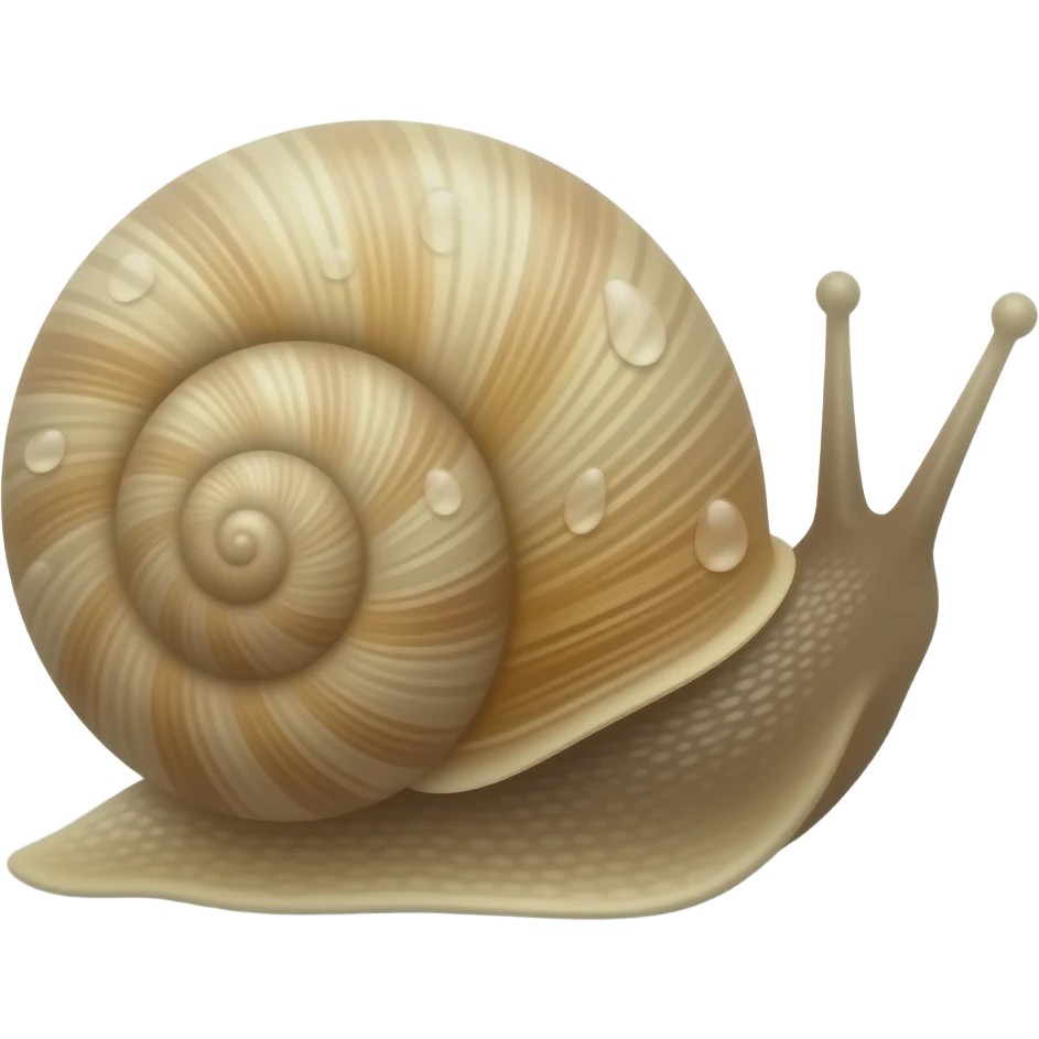 rain snail emoji