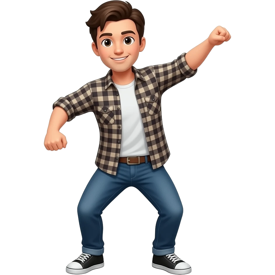 Guy dancing emoji