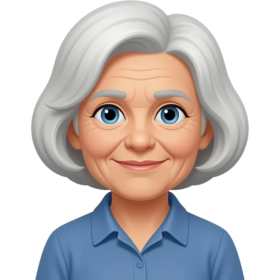 Old woman idk emoji