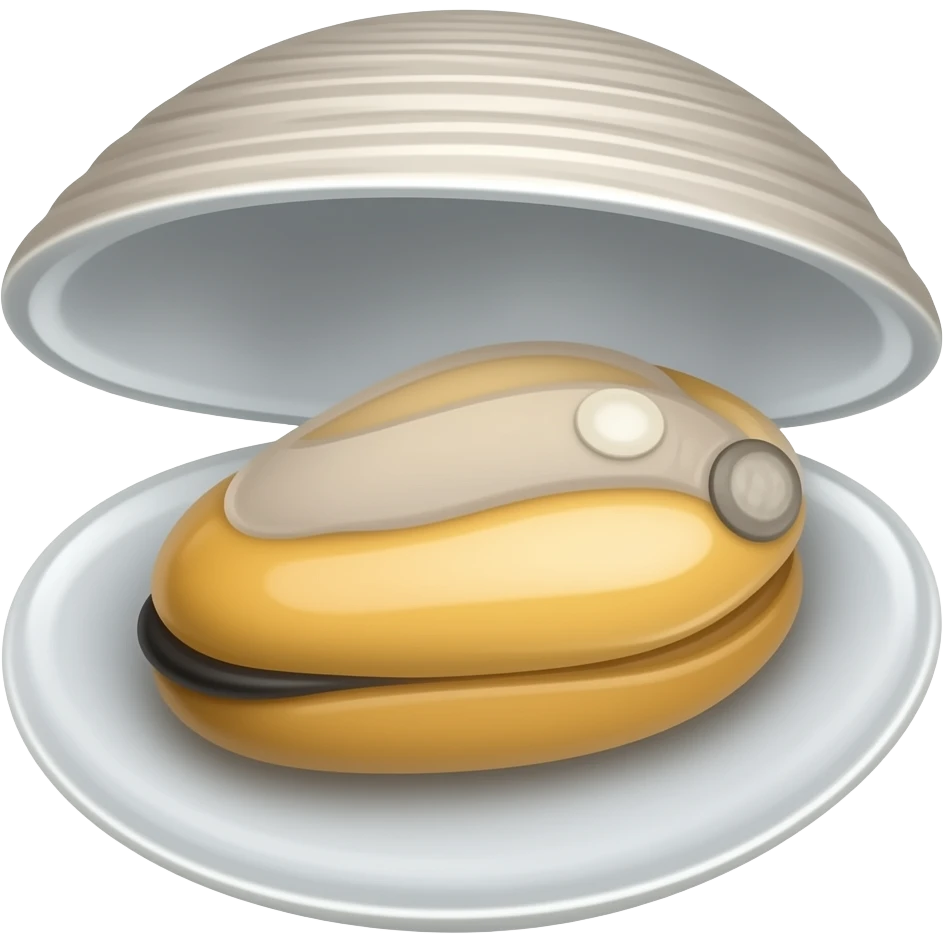 Mussel Shell emoji