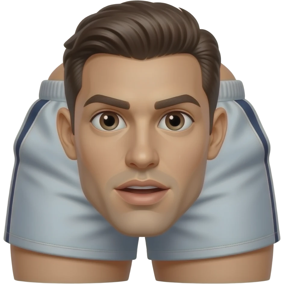 Ass in gym shorts emoji