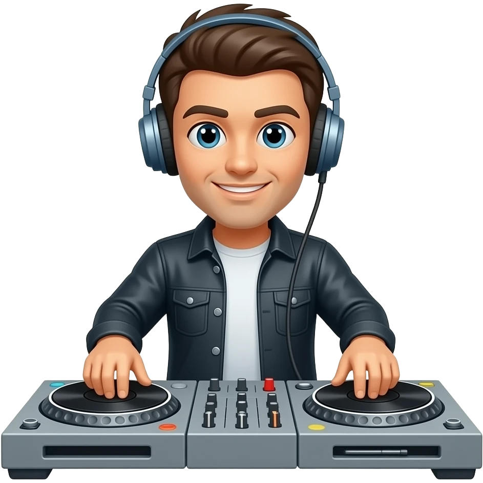 techno party emoji