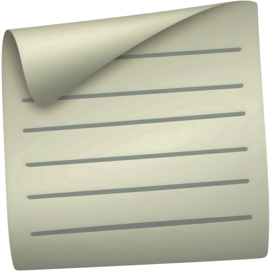 paper emoji