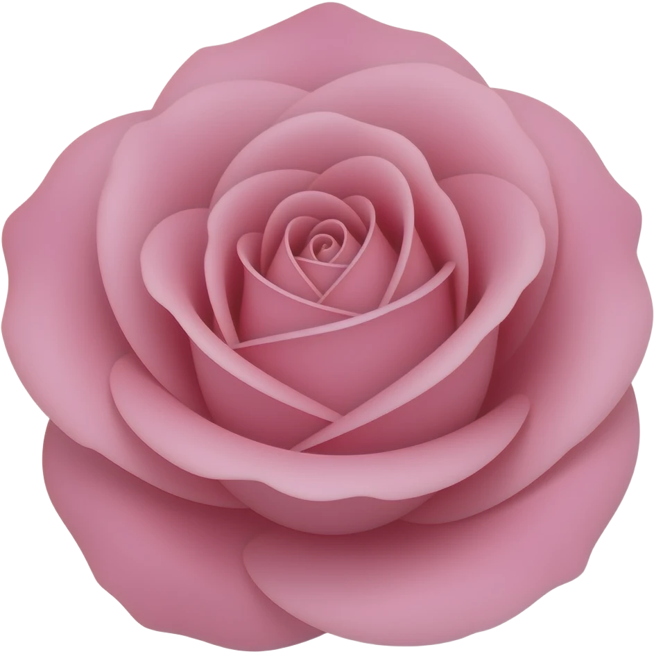 pink rose emoji