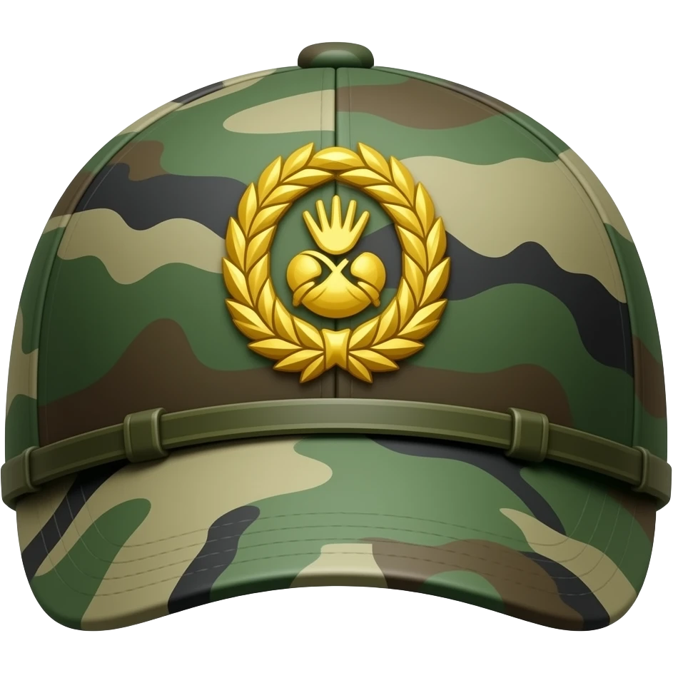 대한민국 해병대 모자 emoji