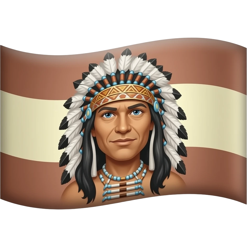 MHA Native American flag emoji