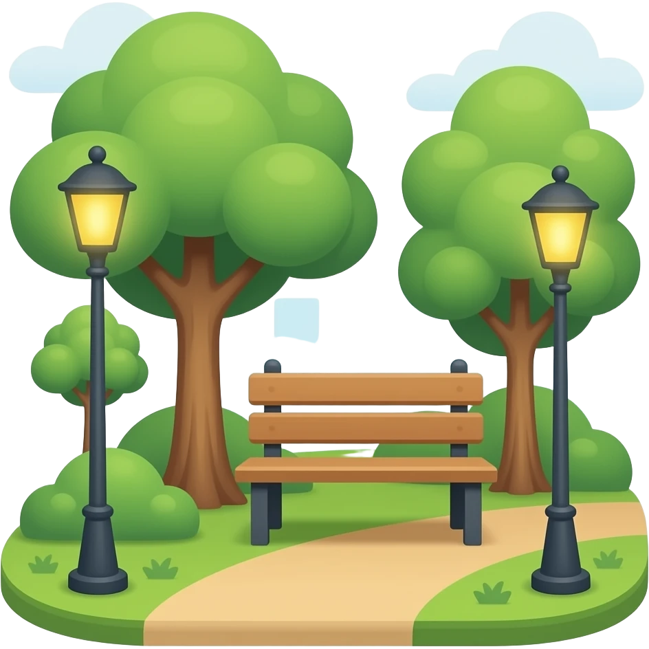 Park   emoji no background emoji