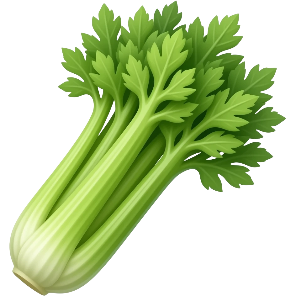 realistic celery emoji