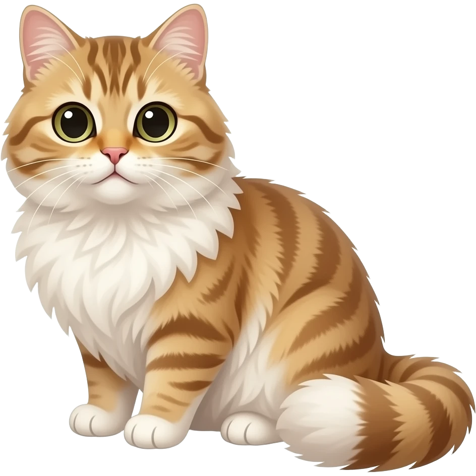 fluffy cat emoji