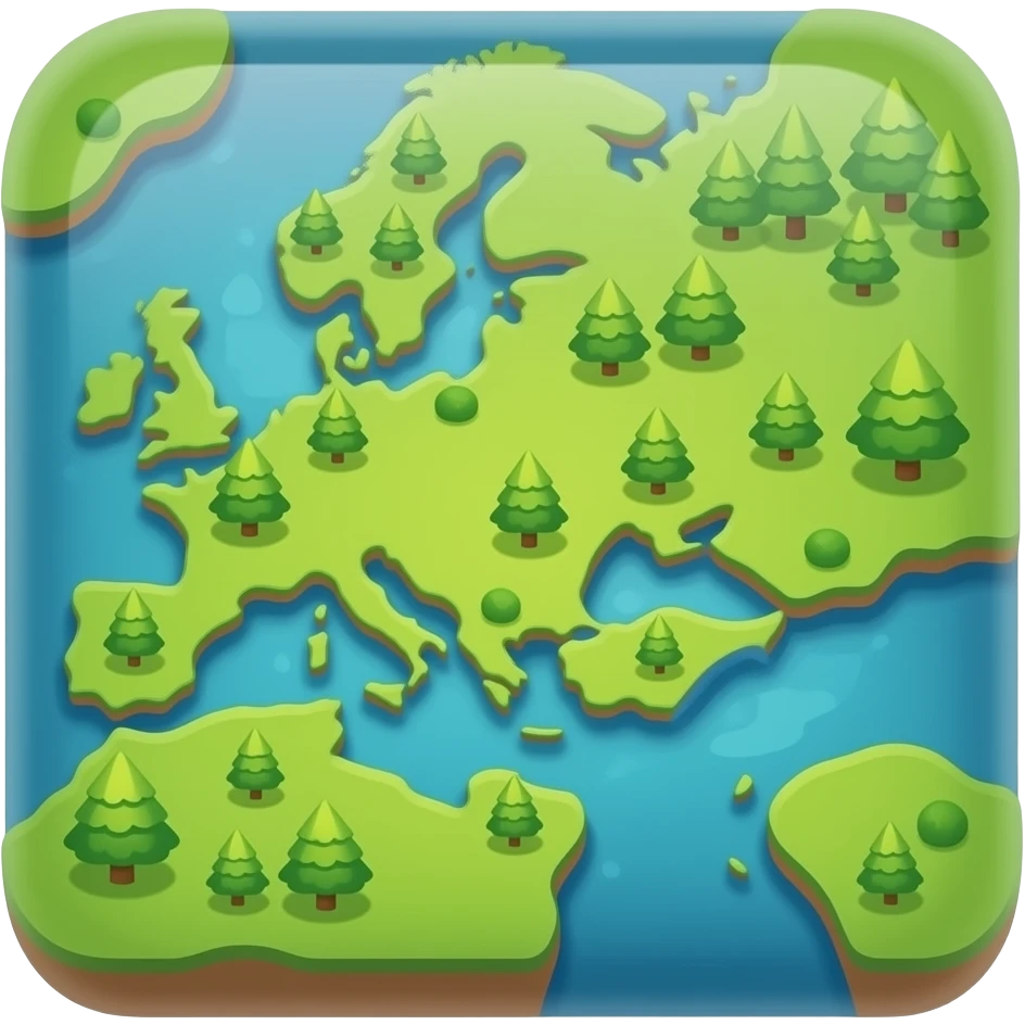 game map emoji